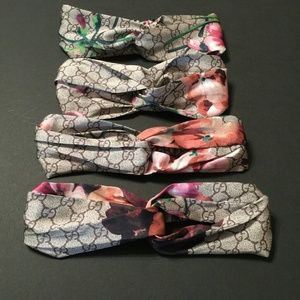 📌SALE $18📌Blooms Print GG Silky Headband